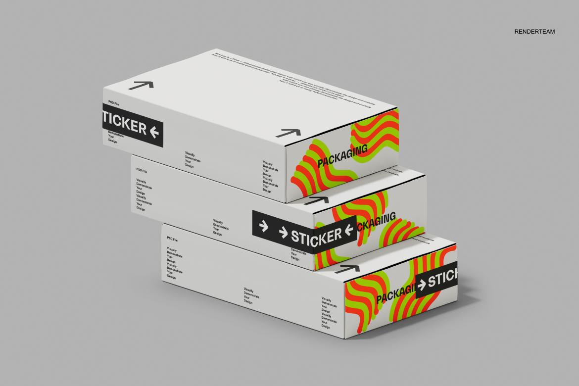 Sushi Box Mockup Set