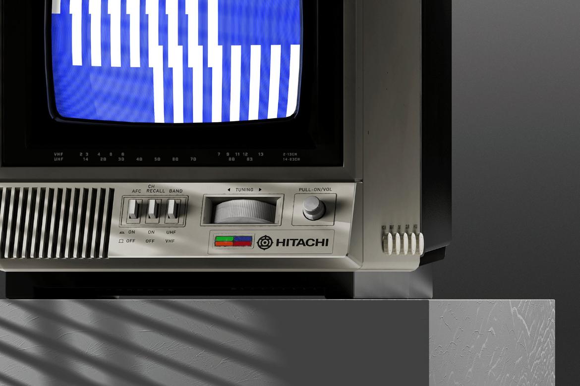 PVM CRT Monitor Mockup