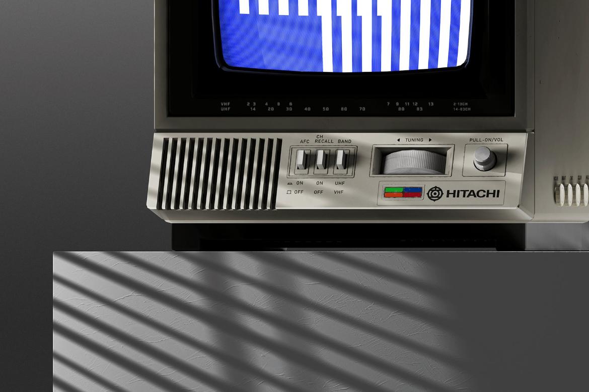 PVM CRT Monitor Mockup
