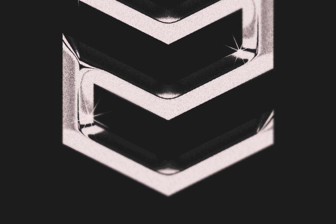 Chrome Logo Effect