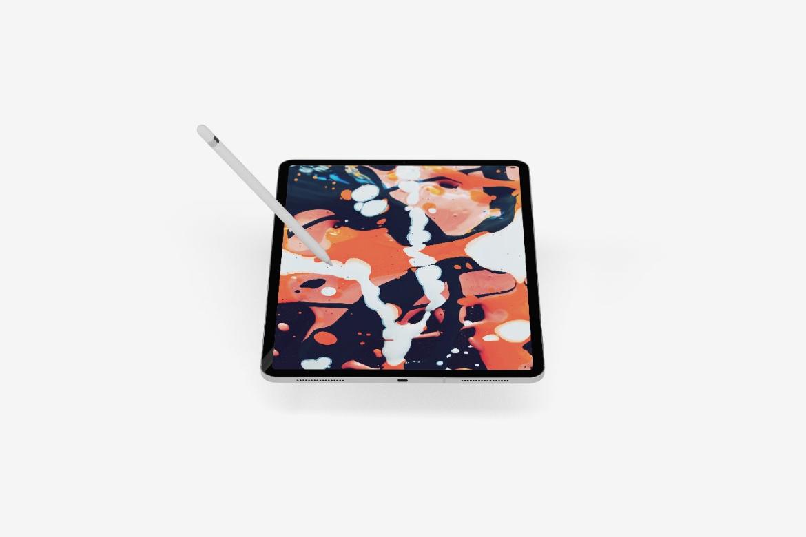 Floating iPad iPhone Device Mockups