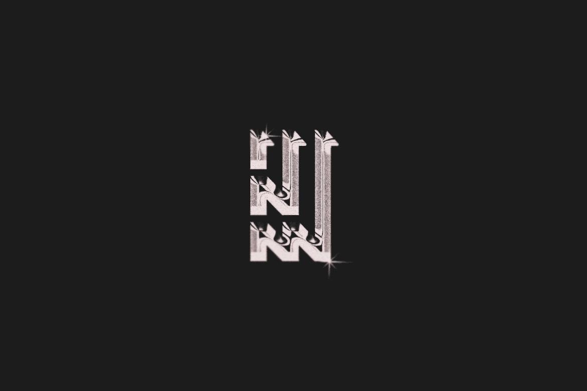 Chrome Logo Effect