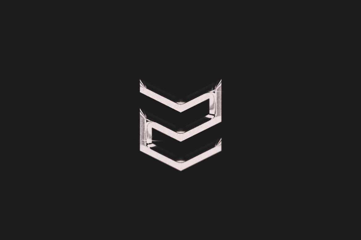 Chrome Logo Effect