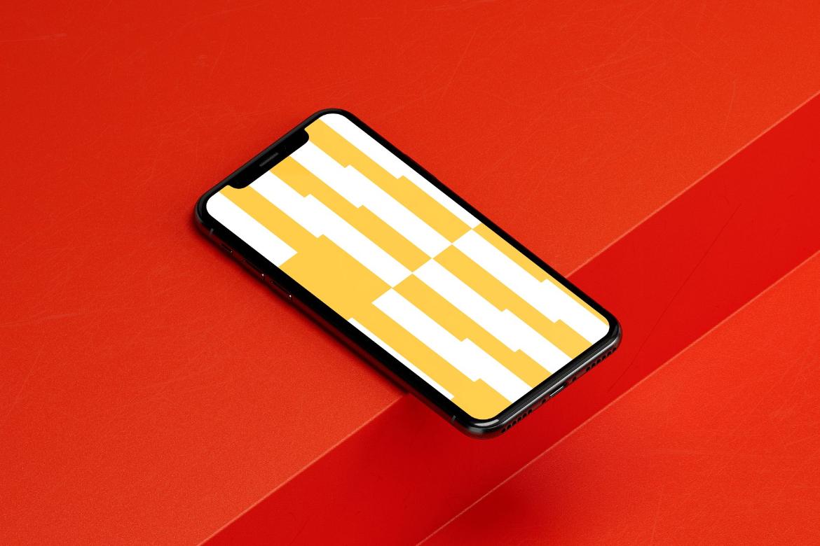 iPhone X Ledge Mockup