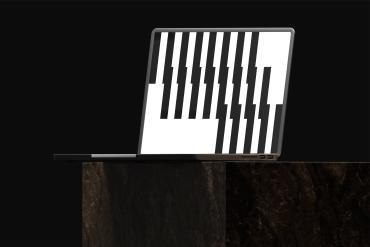 Industrial Laptop  Mockup
