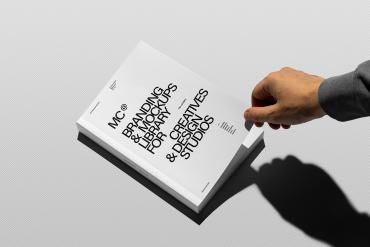 Book Mockup Scene / Sharp Series 02