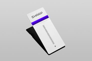 Invitation Ticket Mockup Scene / Sharp Series 01
