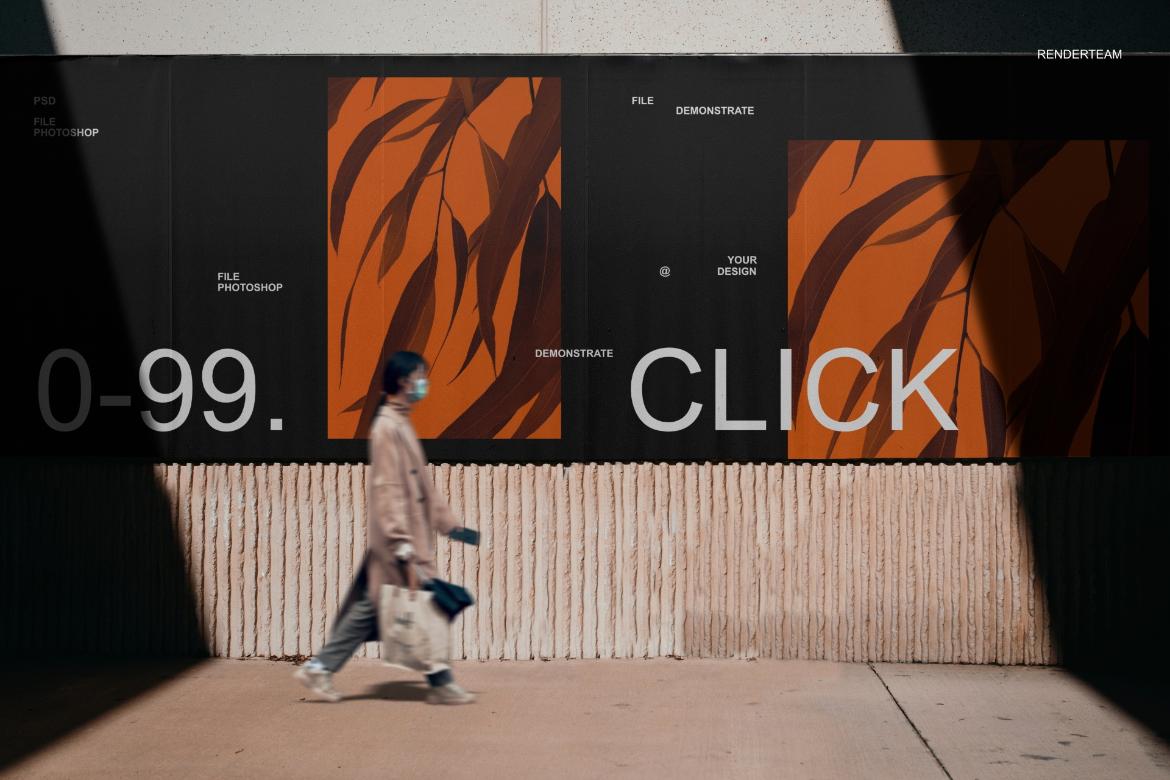 Poster and Billboard Mockup Set