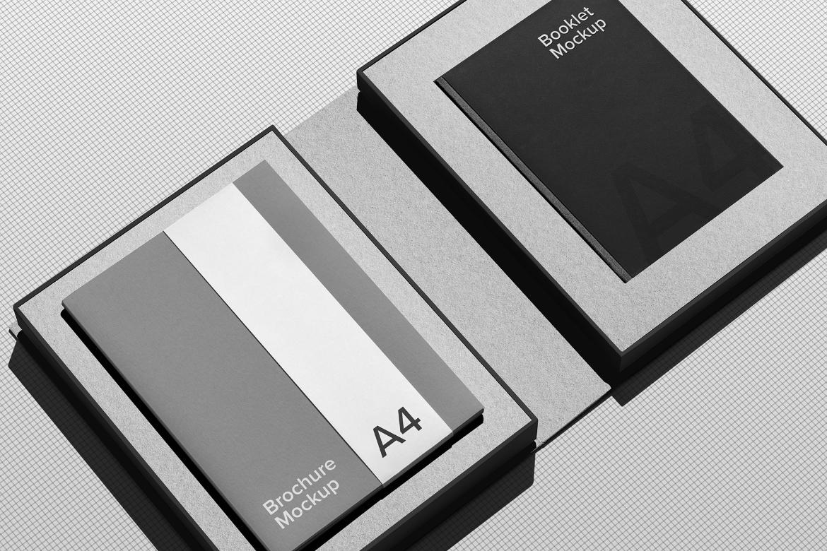 Branding Packaging Mockup Scene / Sharp Series 02