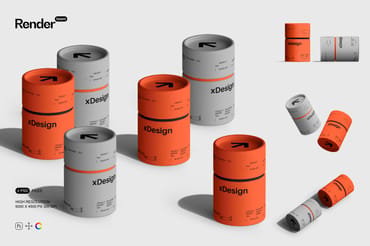 Tube Mockup Set