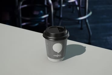 Paper Cup 8oz 250ml  Mock up