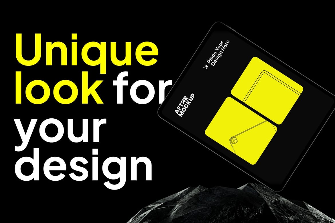 Black Rock iPad Mockups