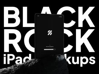 Black Rock iPad Mockups