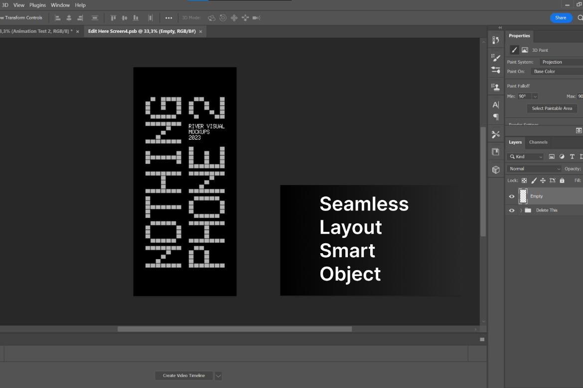 Nothing Phone 2 - 3D Animation Free Mockup