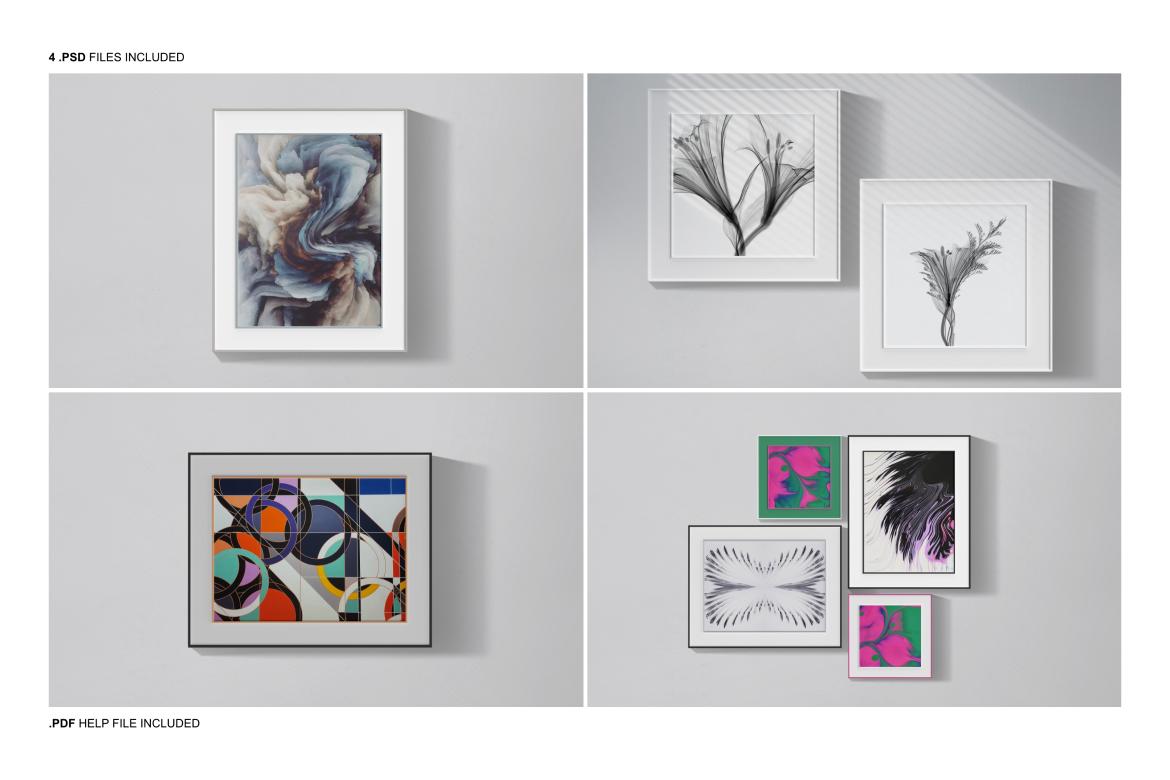 Picture Frame Mockup Set