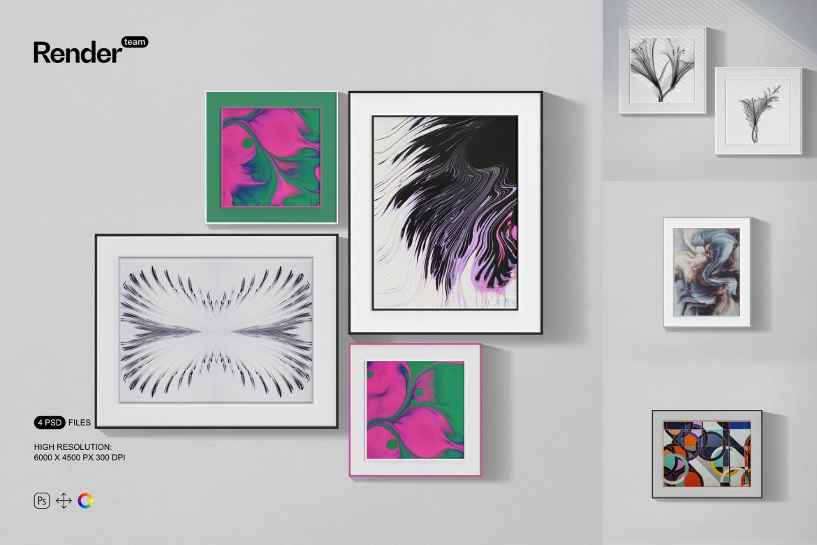 Picture Frame Mockup Set