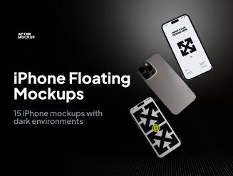 iPhone Floating Mockups
