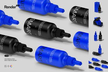 Dropper Bottle Mockup Set