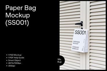 Paper Bag Mockup SS001