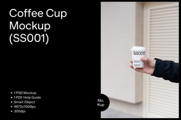 Coffee Cup Mockup SS001