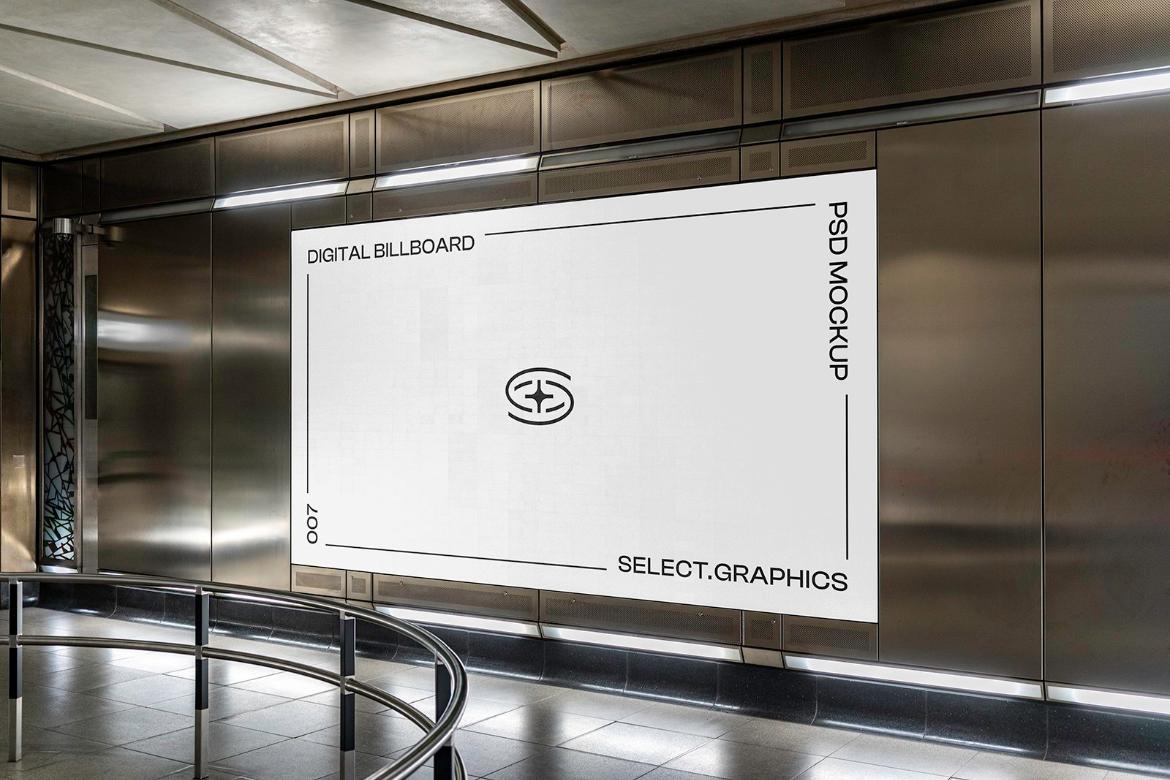 Digital Billboard Mockup 007