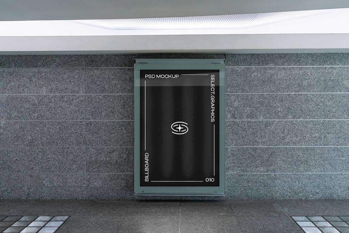 Backlit Billboard Mockup 010