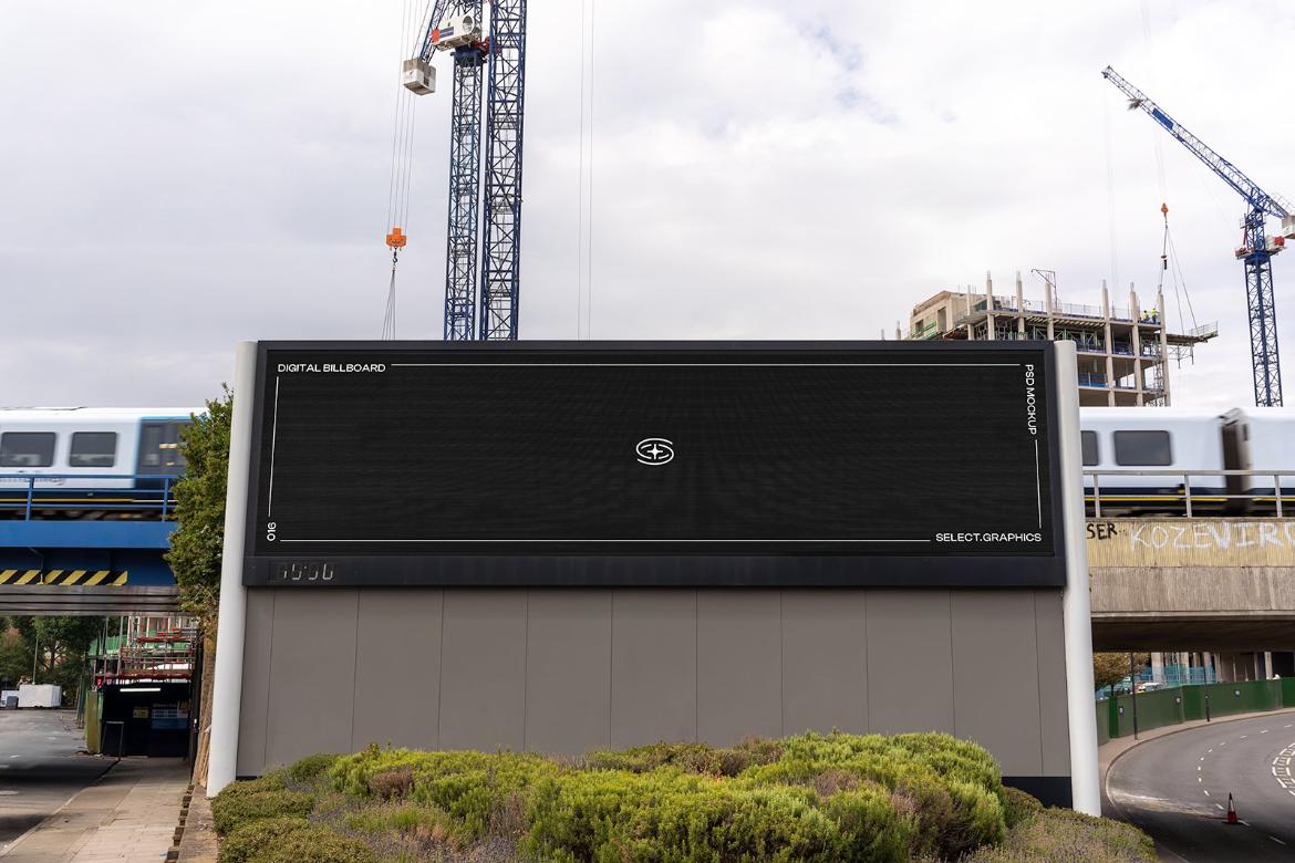 Digital Billboard Mockup 016
