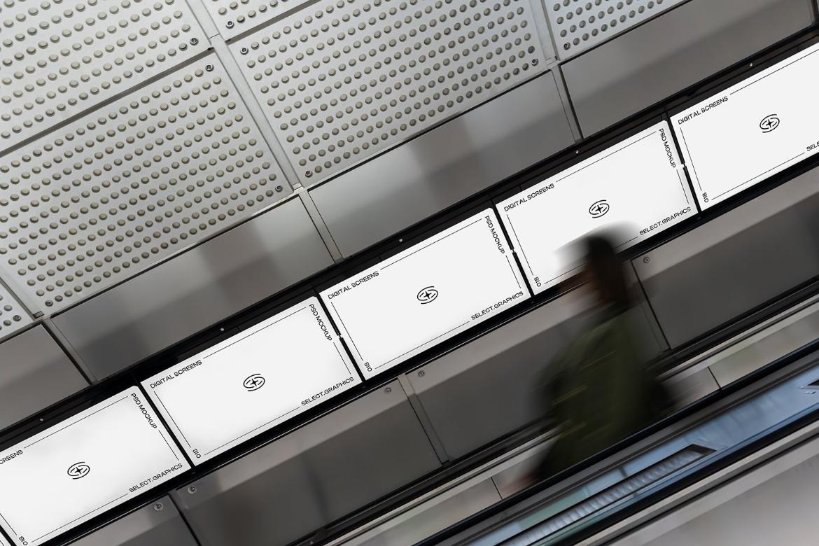 Escalator Screens Mockup 018