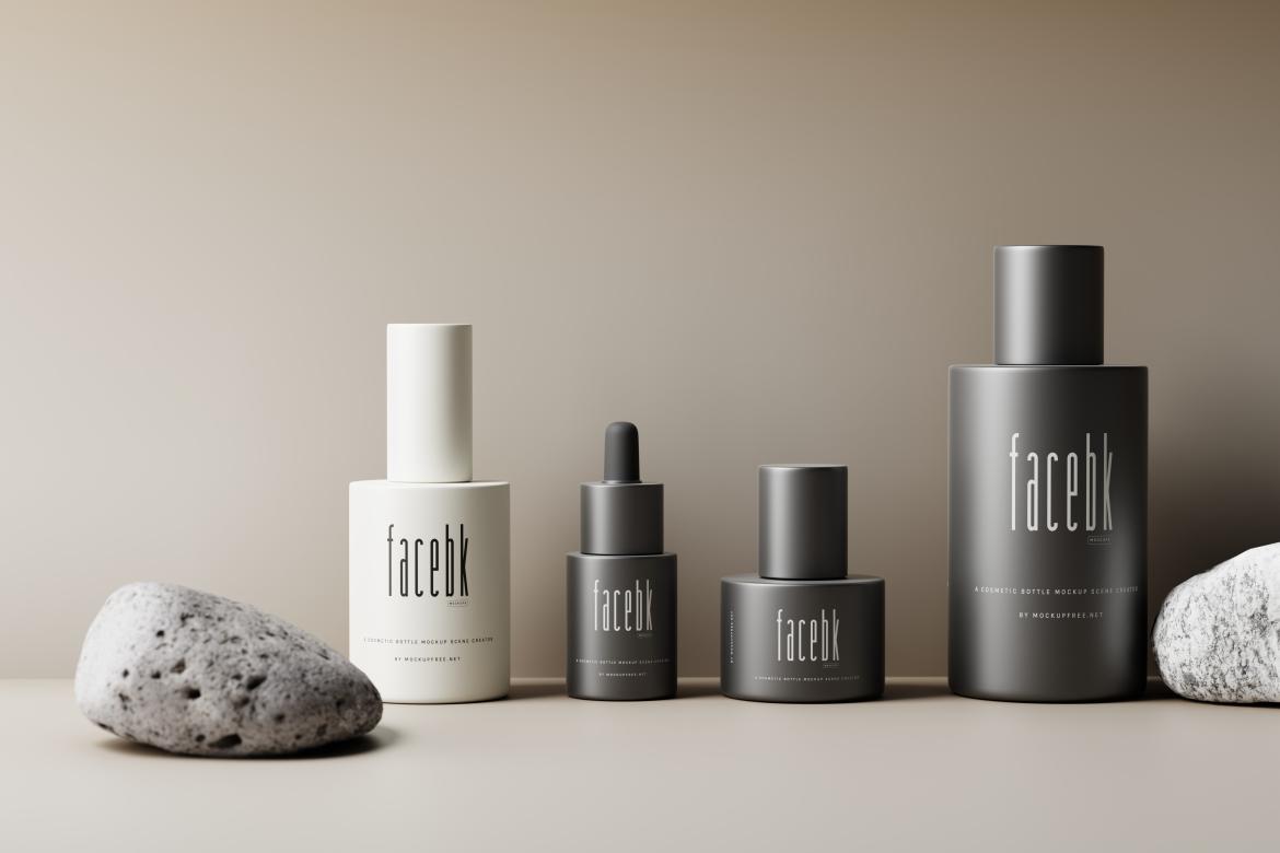 FaceBK - A Cosmetic Branding Mockup Kit