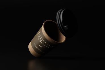 Biodegradable Paper Cup Mockups
