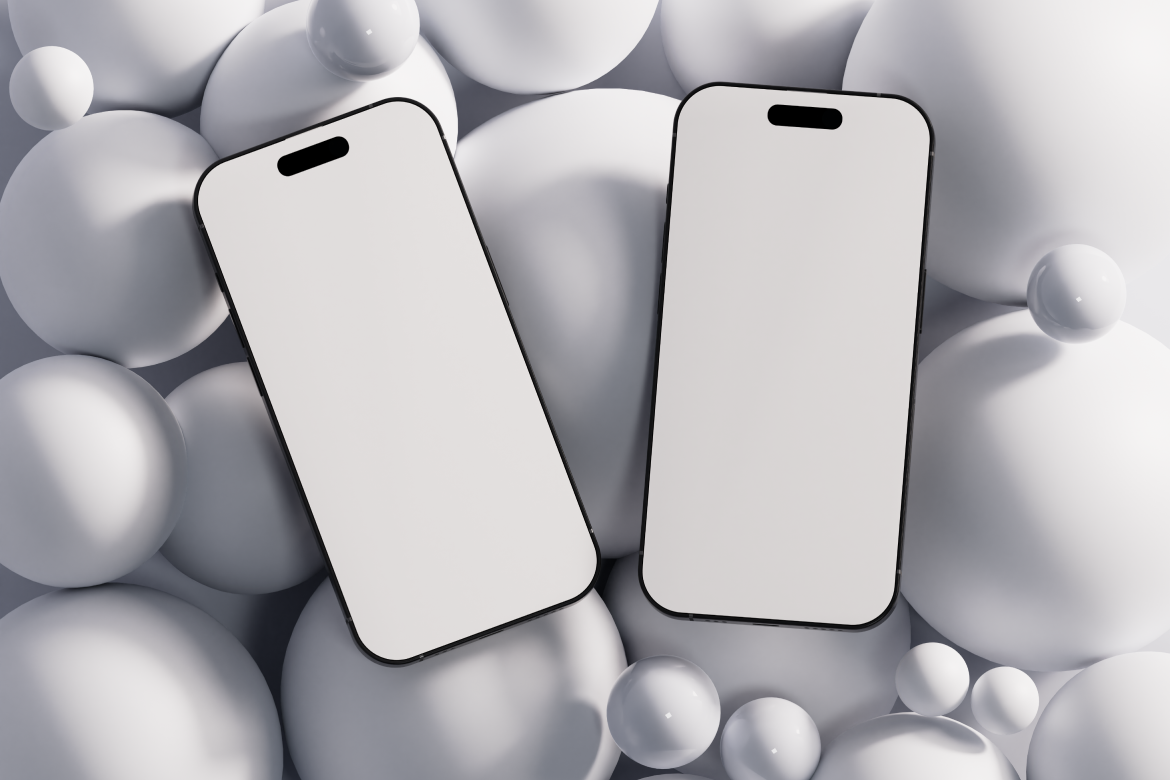 iPhone 15 Pro Gradient Mockup 02