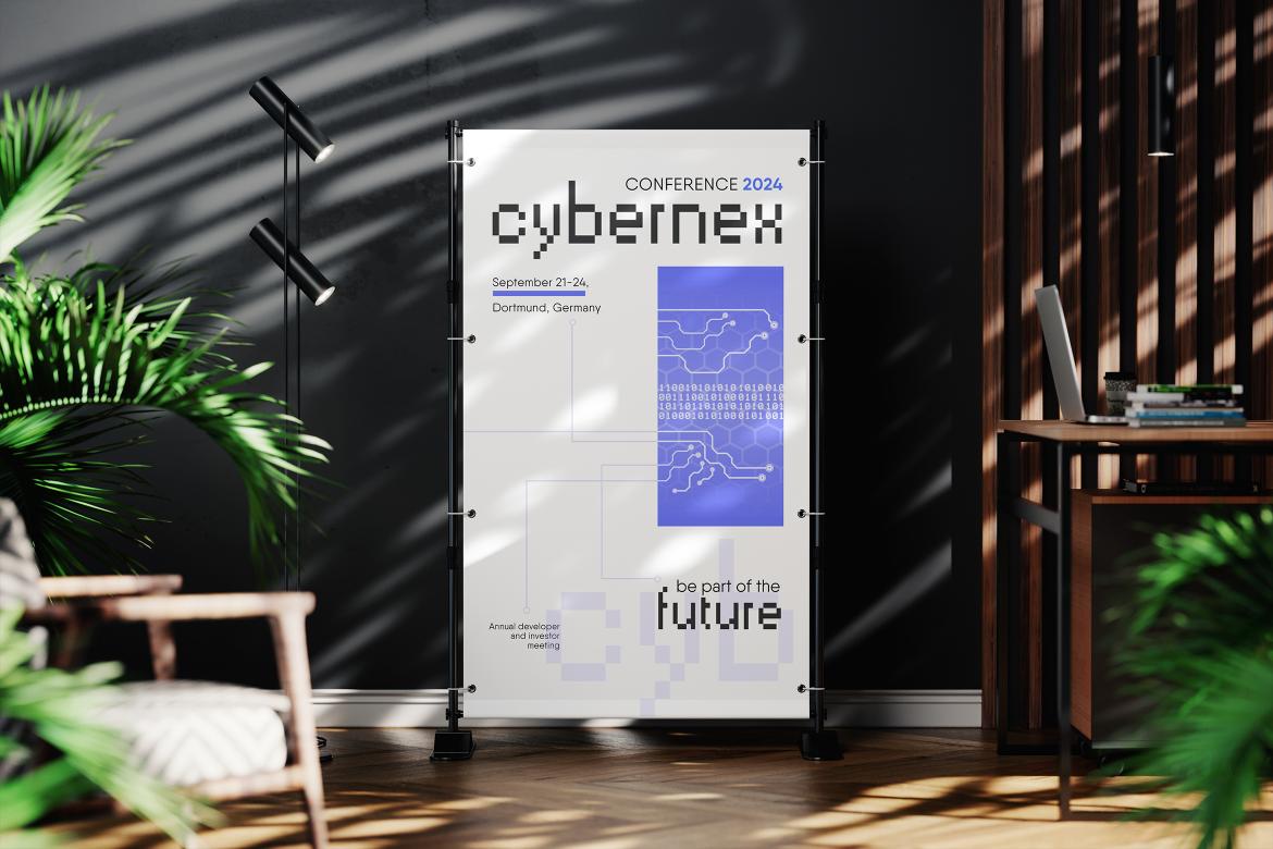 Backdrop Banner Stand Mockup