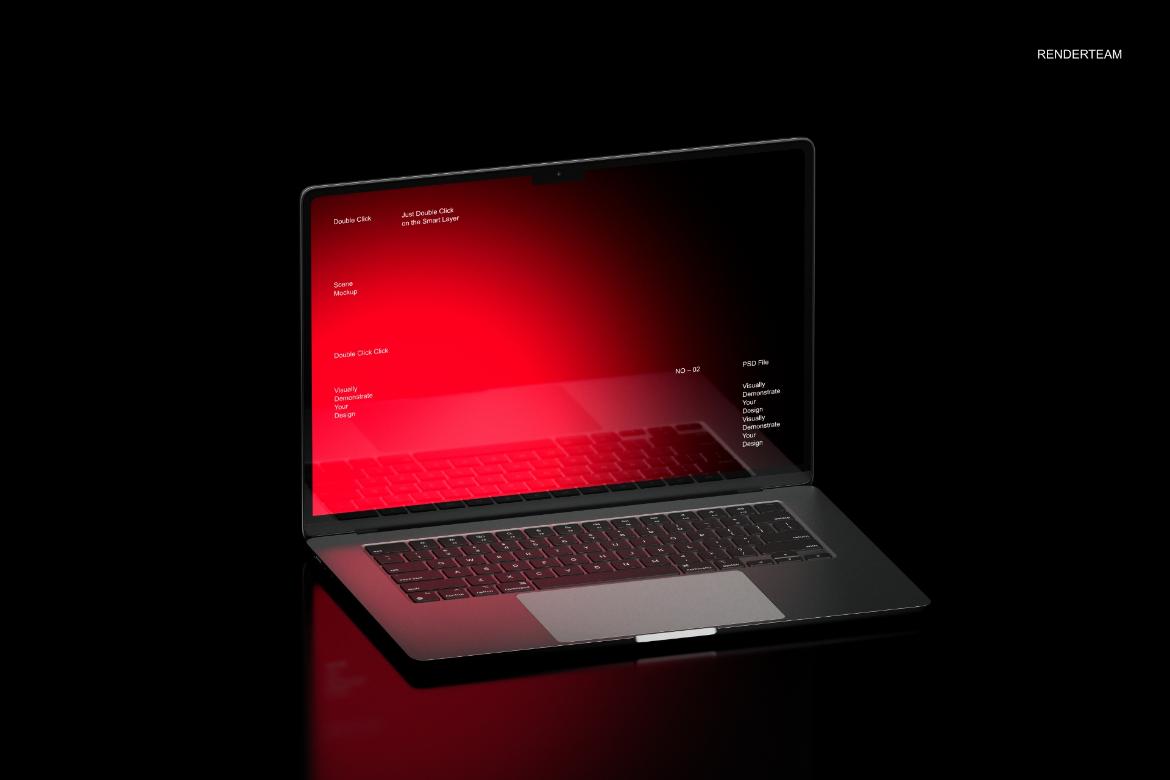 MacBook Air Mockup Set
