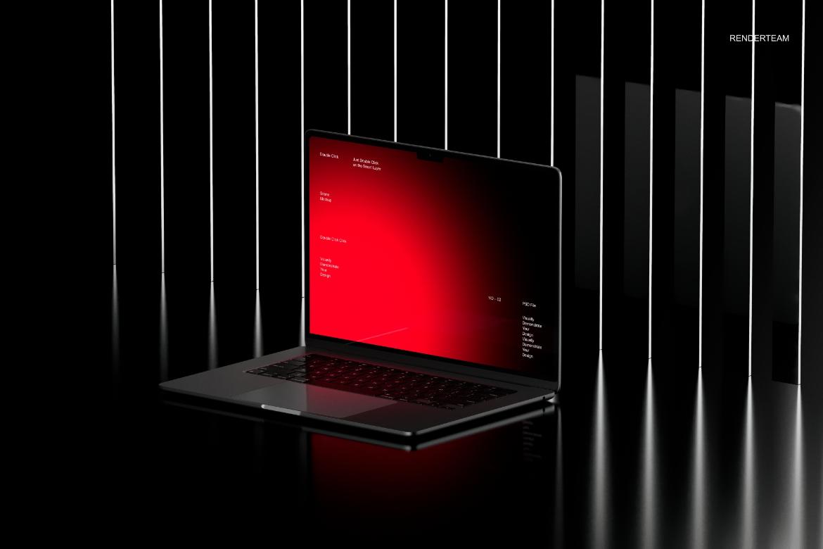MacBook Air Mockup Set