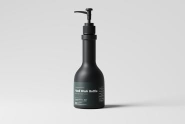 Hand Wash Pump Bottle Mockup