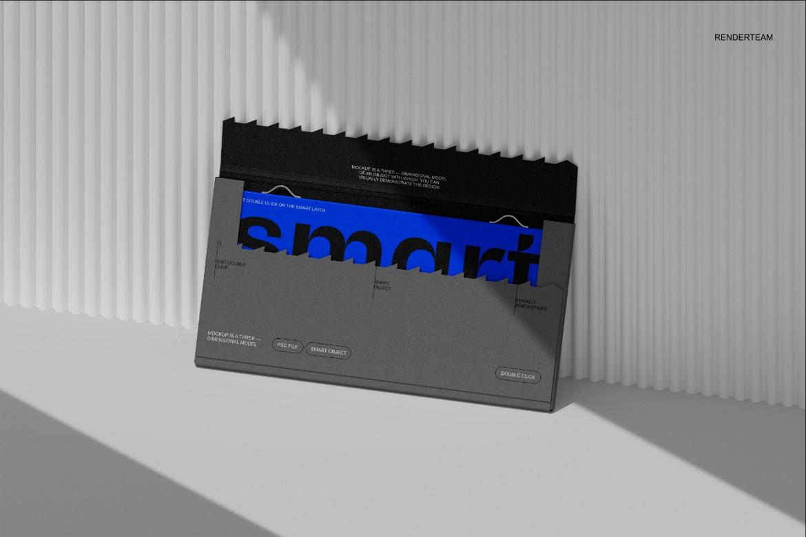 Envelope and Brochure Mockup Set