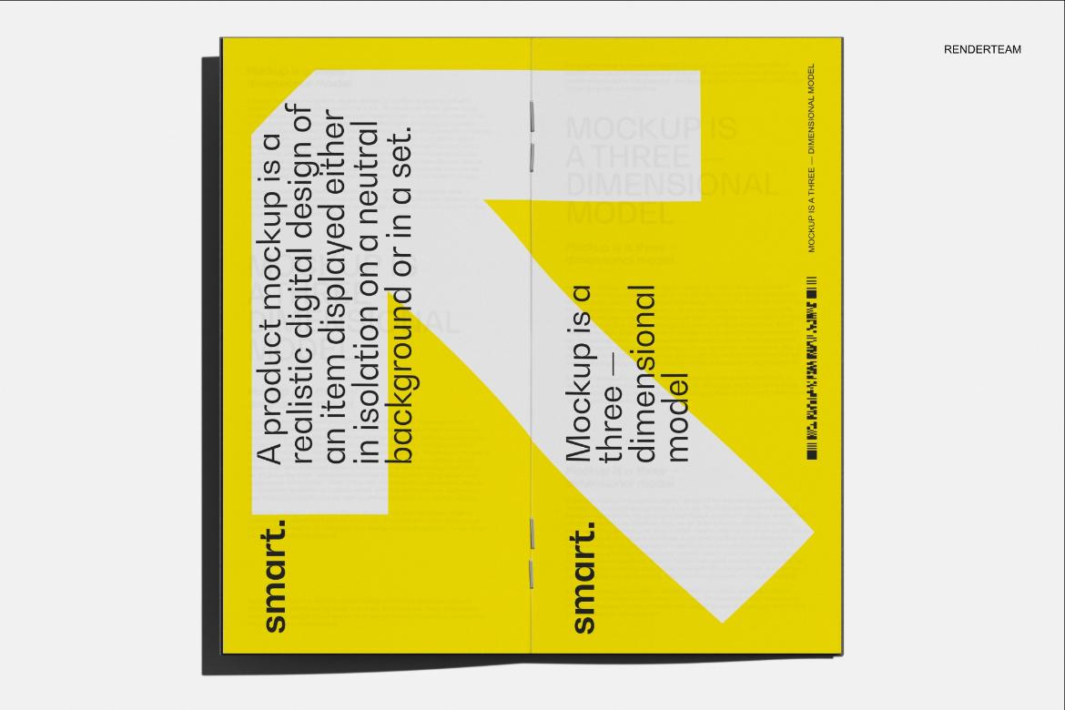 Envelope and Brochure Mockup Set