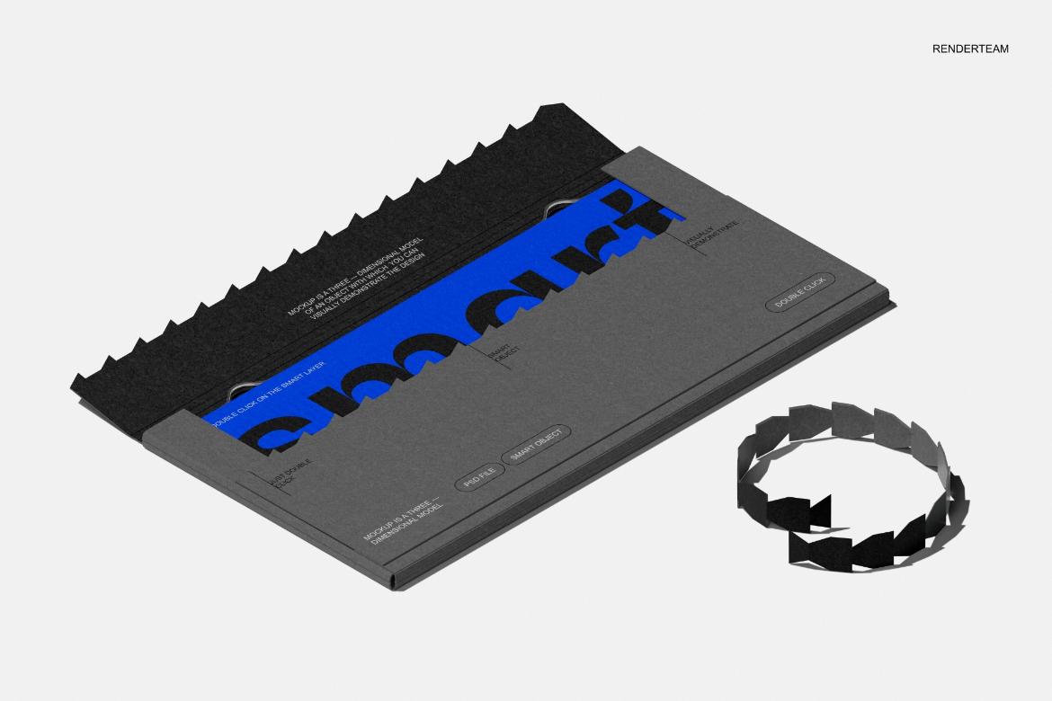 Envelope and Brochure Mockup Set