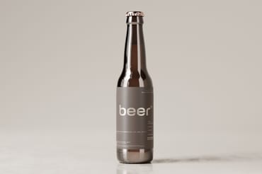 North American Longneck (or ISB) Style Beer Bottle Mockups