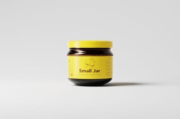 300ml Squat Jar Mockups