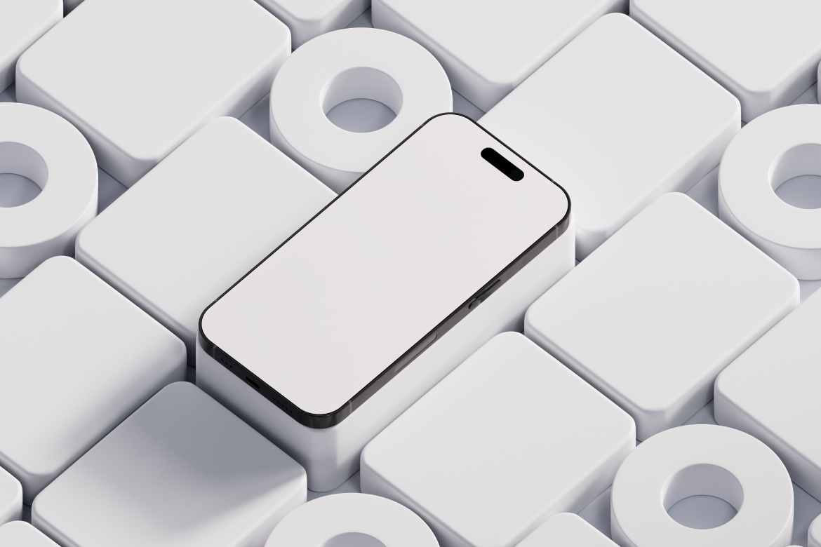 iPhone 15 Pro Gradient Mockup 11