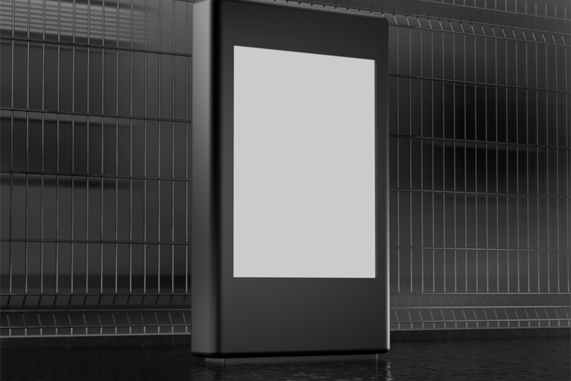 Rectangle Sign Mockup (3)