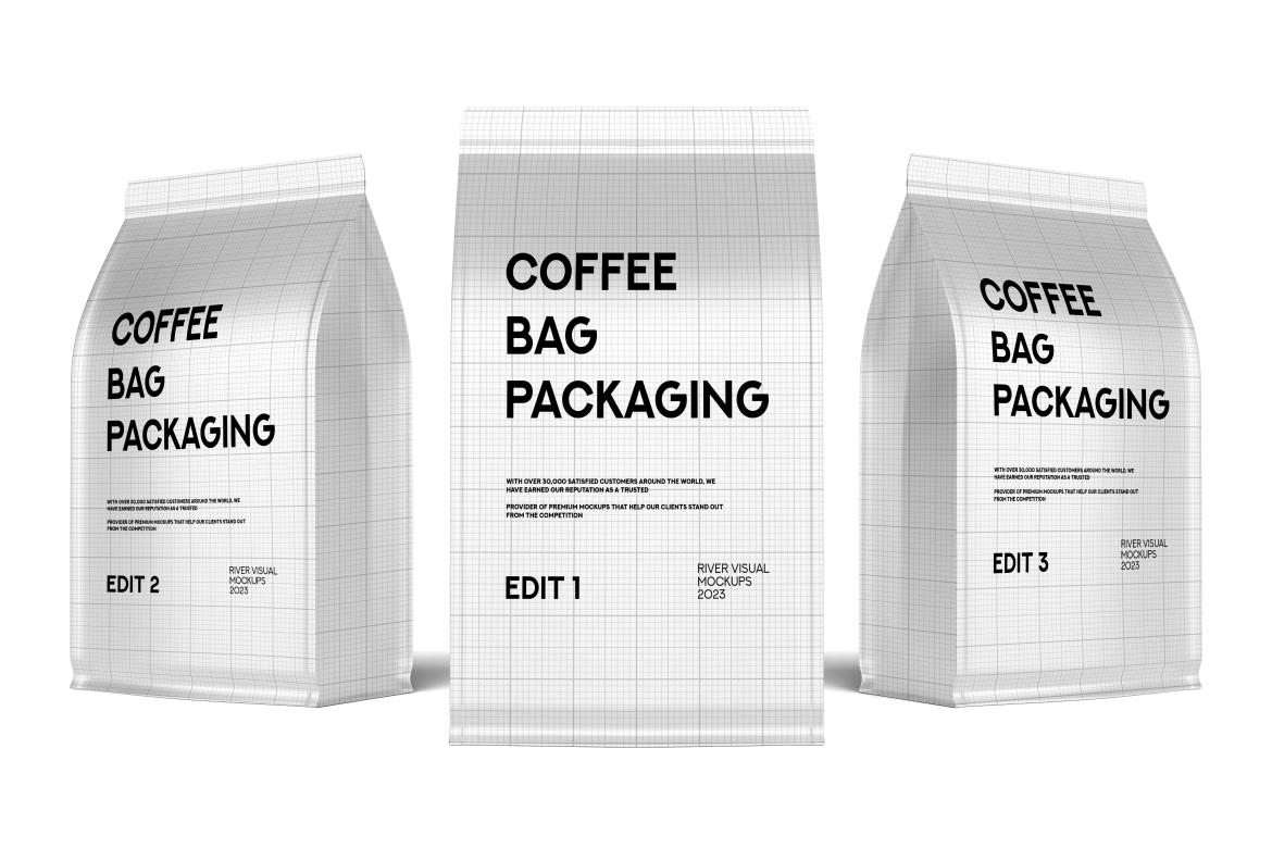 Coffee Bag Free Mockup