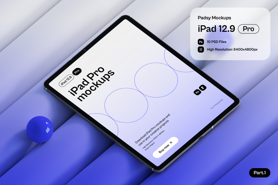 Padsy- iPad Pro Mockups Part.1