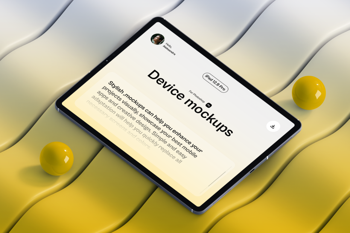 Padsy- iPad Pro Mockups Part.1