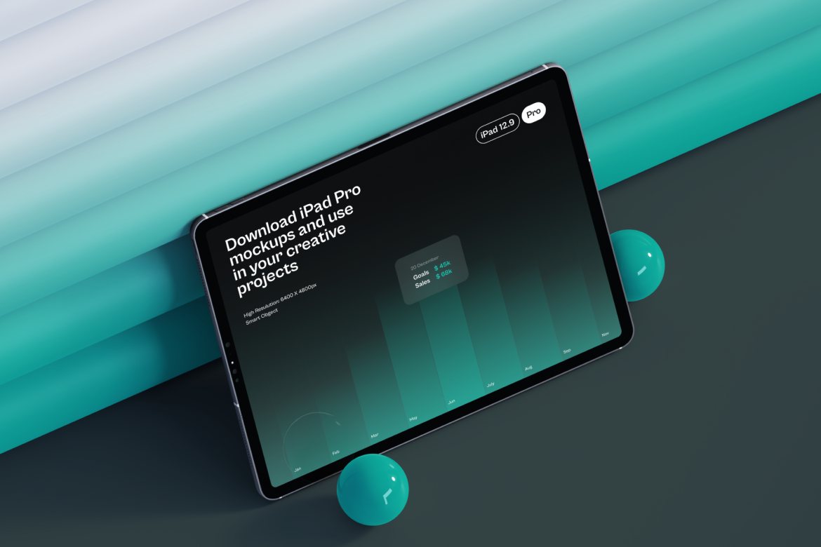 Padsy- iPad Pro Mockups Part.1