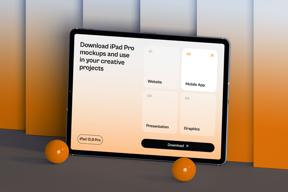 Padsy- iPad Pro Mockups Part.1