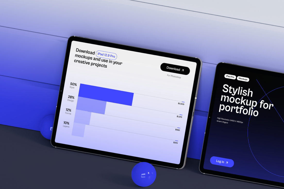 Padsy- iPad Pro Mockups Part.1