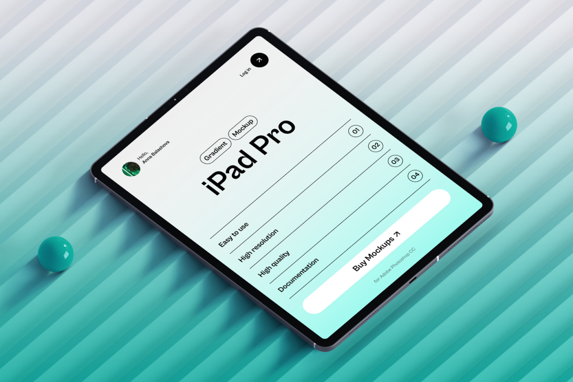 Padsy- iPad Pro Mockups Part.2