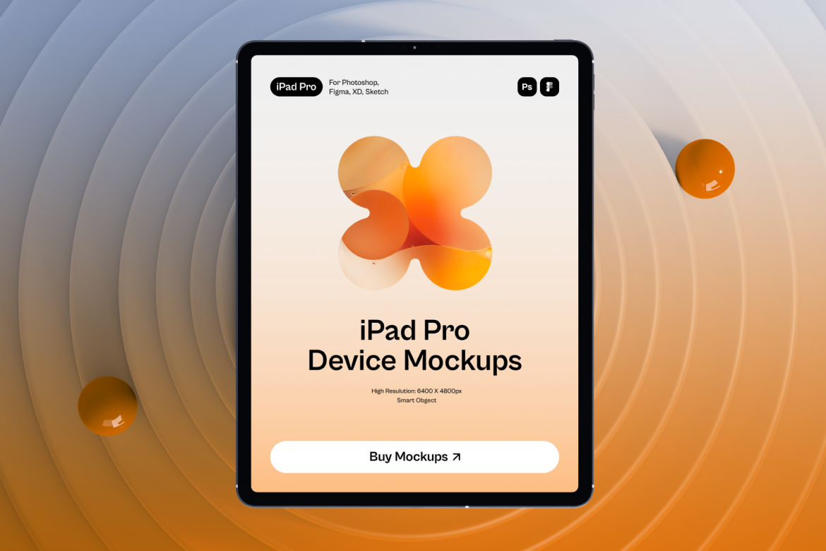 Padsy- iPad Pro Mockups Part.1